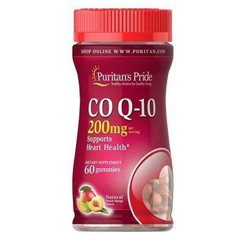 Q-Sorb Co Q-10 200mg Peach Mango Gummies - 60 Gummies 100-91-3116188-20 фото