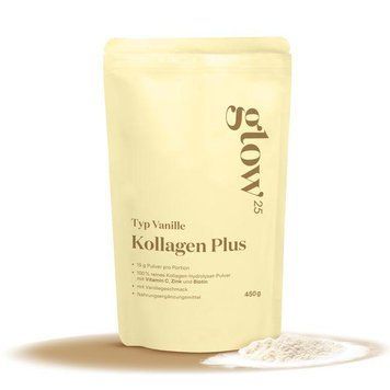 Glow25 Collagen Plus, коллаген с витамином С, цинком и биотином 450 г 4262354841104 фото