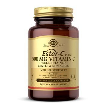Ester-C&reg; Plus 500 mg Vitamin C - 50 vcaps 100-97-0659089-20 фото