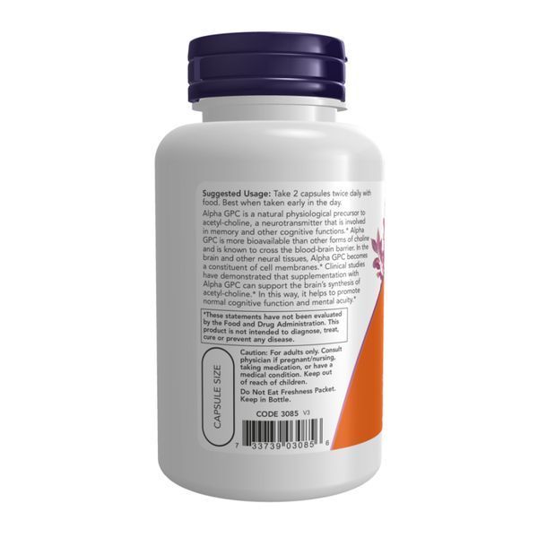 Alpha GPC 300mg - 60 vcaps 2023-10-4507 фото