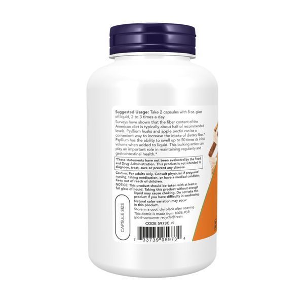 Psyllium Husk 700mg - 360 vcaps 2023-10-2831 фото