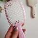 Гребінець для волосся Janeke Superbrush Pastel Pink Гребінець (рожевий з білим) 8006060607595 фото 2
