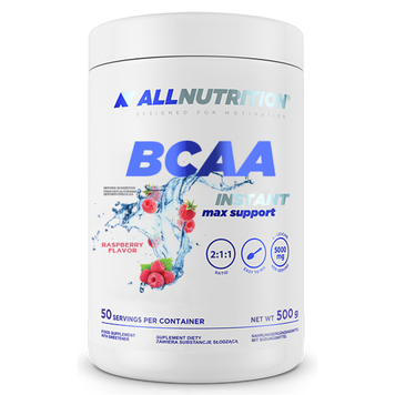 BCAA Max Support Instant - 500g Raspberry 100-17-1709423-20 фото