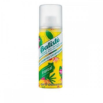 BATISTE Dry shampoo Tropical сухий шампунь з тропічним ароматом, 50мл 5010724527535 фото