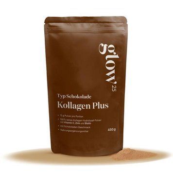 Glow25 Collagen Plus, коллаген с витамином С, цинком и биотином 450 г 4262354841289 фото