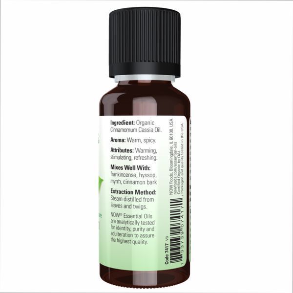 Org Cinnamon Cassia Oil - 30ml (1fl.0z) 2022-10-2660 фото