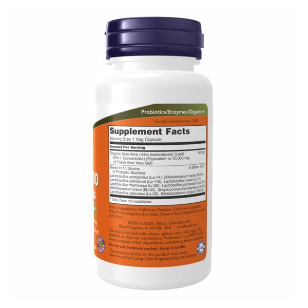 Aloe Vera 10000 & Probiotics - 60 vcaps 2022-10-1421 фото