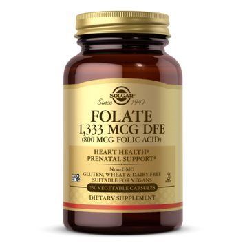 Folic Acid 800 mcg - 250 vcaps 100-64-3025747-20 фото