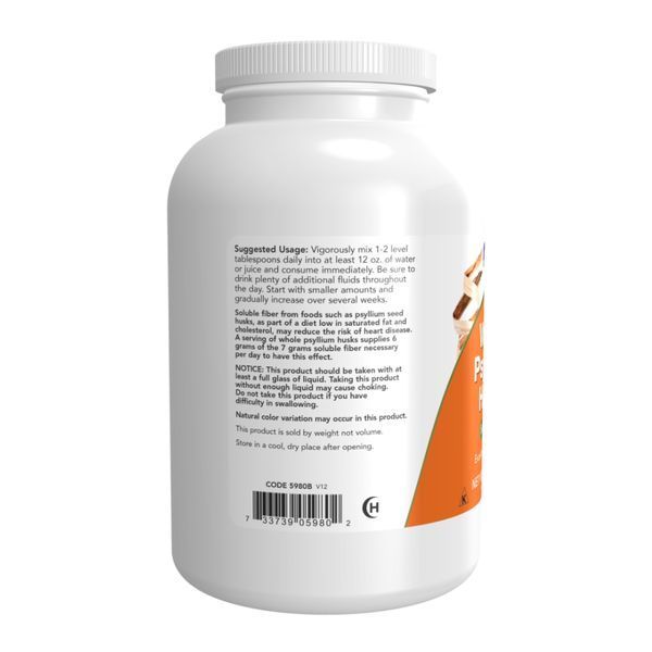 Psyllium Husks, Whole - 340g 2023-10-2833 фото