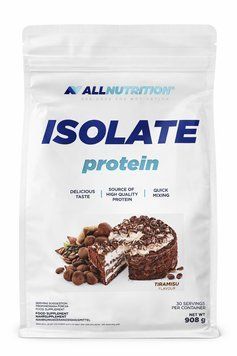 Изолят сывороточного белка AllNutrition Whey Protein Isolate 908 г Тірамісу 5902837704241 фото