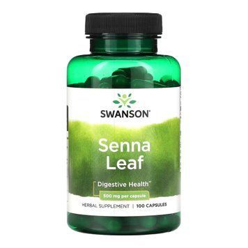 Senna Leaf 500mg - 100 сaps 2023-10-4073 фото