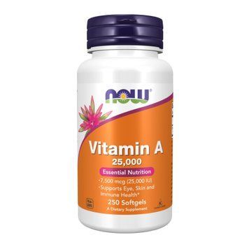 Vitamin A 25,000 IU - 250 softgels 2023-10-2504 фото