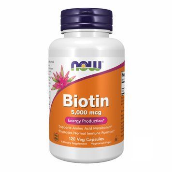 BIOTIN 5000mcg - 120 vcaps 100-27-3430014-20 фото