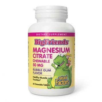 Magnesium Citrate 50mg - 60 tabs Bubble Gum 2023-10-3822 фото