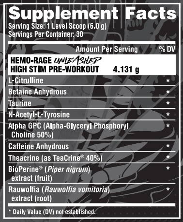 Hemo-Rage Unleashed - 30srv Fruit Punch 2022-09-0004 фото