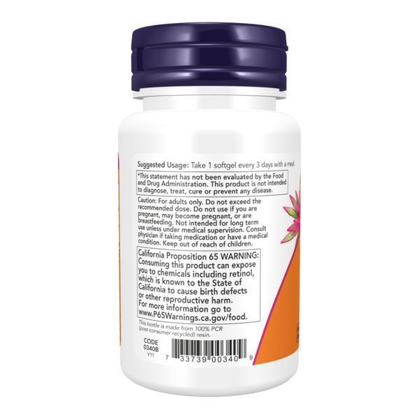 Vitamin A 25,000 IU - 250 softgels 2023-10-2504 фото