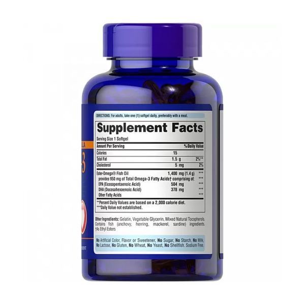Omega-3 One Per Day Formula - 90caps 100-25-7150401-20 фото
