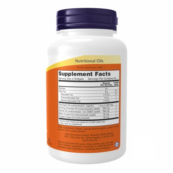Omega 3-6-9 1000 mg - 100 sgels (Повреждена банка) 2023-10-5058 фото
