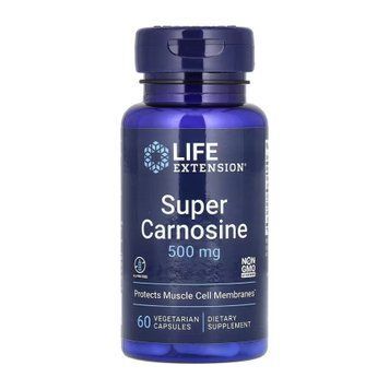 Super Carnosine 500 mg - 60 vcaps 2023-10-5212 фото