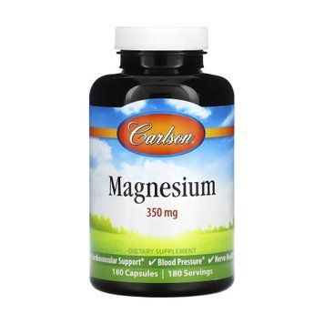 Magnesium 350mg - 180 caps 2023-10-4565 фото