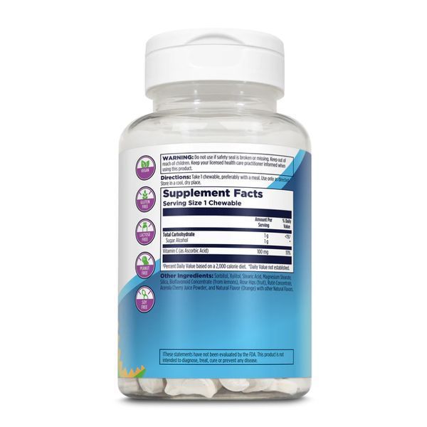 C-Rex 100mg - 100 chewable Orange 2023-10-2159 фото