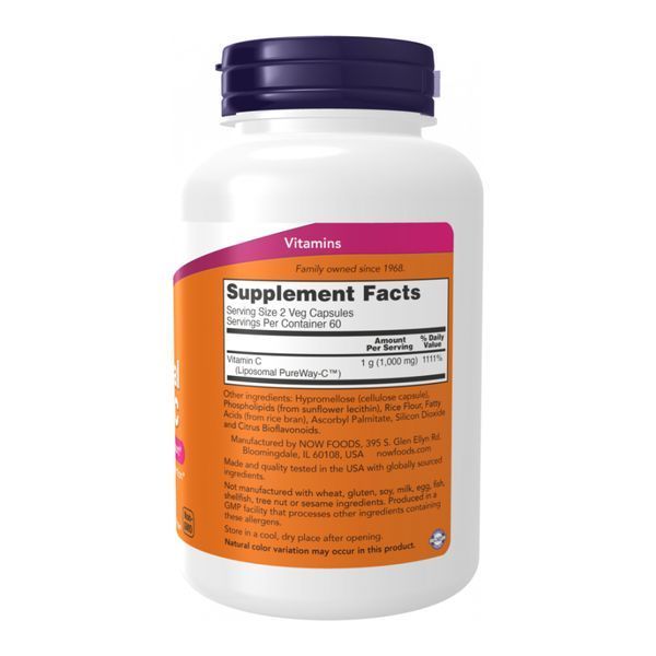 Liposomal Vitamin C - 120 vcaps 2023-10-2505 фото