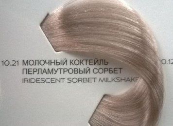 Фарба L'Oreal Professionnel DIA Light 10.21 молочний коктейль перламутровий сорбет 50 мл 3474637002886 фото