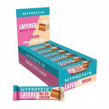 Layered Bar - 12x60g Vanilla Birthday Cake 2022-09-0885 фото