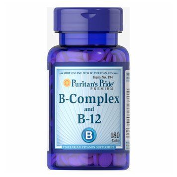 B-Complex B-12 - 180 tabs 100-71-3876908-20 фото