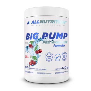 Big Pump Pre Workaut Formula - 420g Cherry 2022-09-0458 фото