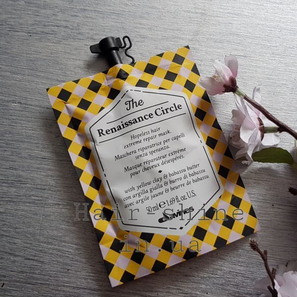 Відновлююча маска для сильно пошкодженого волосся Davines The Renaissance Circle Hair Mask 50 мл 8004608258230 фото
