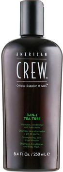 Средство по уходу за волосами и телом - American Crew Tea Tree 3 в 1 250 ml 669316223079 фото