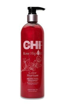 Шампунь з маслом троянди і кератином Chi Rose Hip Oil Shampoo 739мл 633911775783 фото