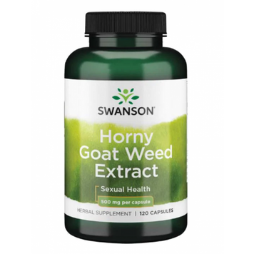 Horny Goat Weed Extract 500 mg - 120 Caps 100-83-0991161-20 фото