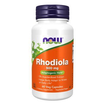 Rhodiola 500mg Extract 3% - 60 vcaps 2022-10-1654 фото