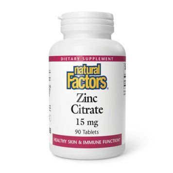 Zinc Citrate 15mg - 90 tabs 2023-10-3825 фото