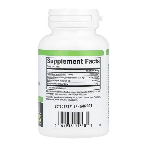 Papaya Enzymes - 60 tabs 2023-10-4701 фото