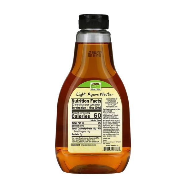 Agave Nectar Light & Organic - 660g (Пошкоджена кришка і пломба) 2023-10-5518 фото