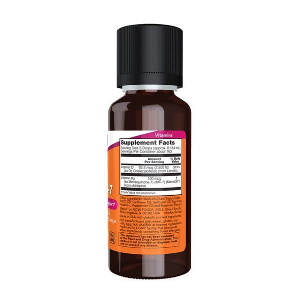 Liquid Vit D-3 & MK-7 - 30ml 2022-10-1426 фото