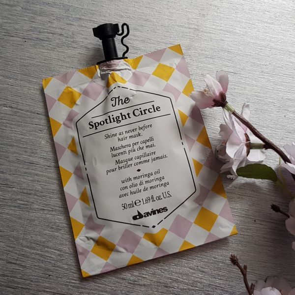 Маска для максимального блиску волосся Davines Spotlight Circle Hair Mask 50 мл 992170589 фото