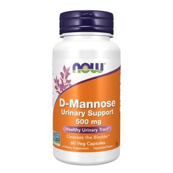 D-Mannose Urinary Support 500mg - 60 vcaps 2023-10-2508 фото
