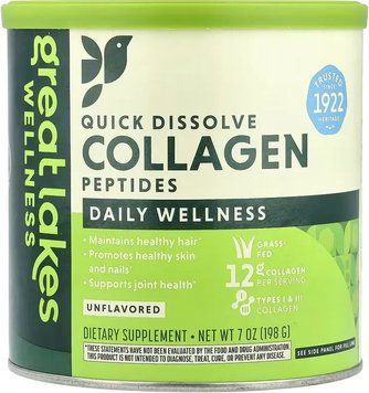 Great Lakes Collagen Hydrolysate Unflavored 454 г &ndash; гидролизованный коллаген (говичный) без вкуса 322654002361 фото