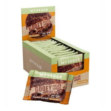 Vegan Filled Protein Cookie - 12x75g Double Chocolate & Caramel 2022-10-1661 фото
