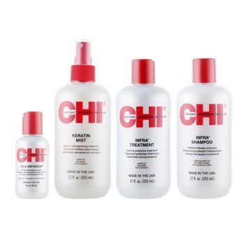 Набір CHI Home Stylist Kit (shm/355ml + cond/355ml + mist/355ml + complex/59ml) 633911619261 фото