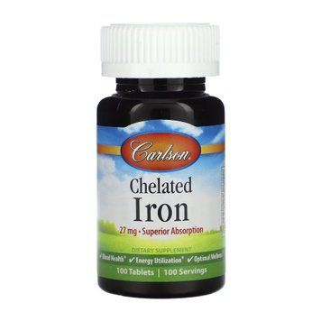 Chelated Iron - 100 tabs 2023-10-4569 фото