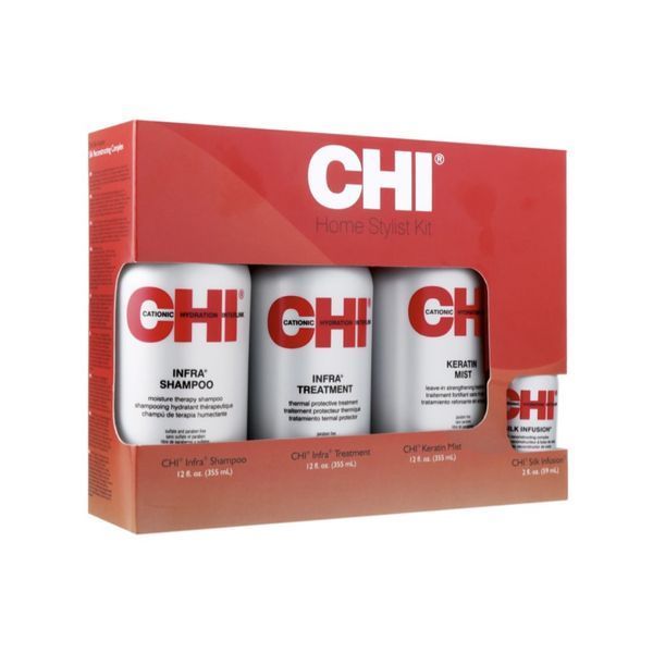 Набір CHI Home Stylist Kit (shm/355ml + cond/355ml + mist/355ml + complex/59ml) 633911619261 фото