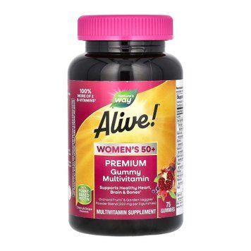 Women's 50+ Premium Gummies Multivitamin - 75 gummies 2022-10-1058 фото