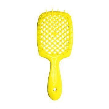 Гребінець для волосся Janeke Superbrush Small Yellow Жовтий 8006060650089 фото