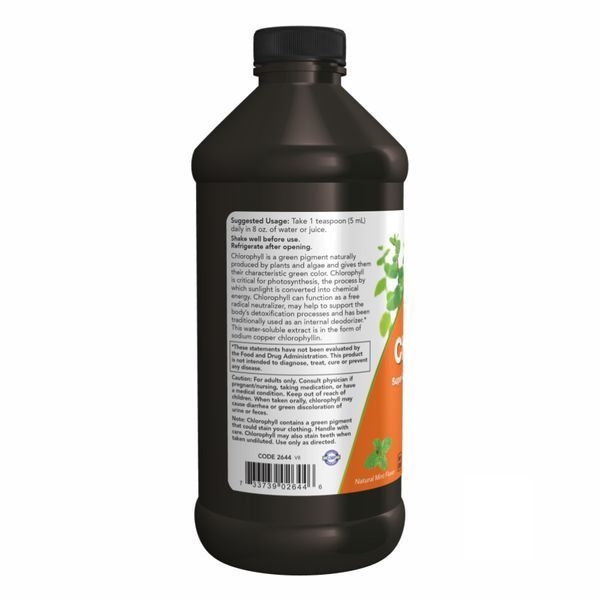Chlorophyll Liquid Mint - 16 oz (Пошкоджена банка) 2022-10-2922 фото