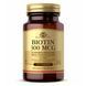 Biotin 300 mcg - 100 Tabs 2022-10-0754 фото 1